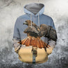 3D All Over Printed Red Tail Hawk Clothes-Apparel-Phaethon-Hoodie-S-Vibe Cosy™