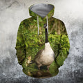 3D All Over Printed Goose T-shirt Hoodie-Apparel-HP Arts-Hoodie-S-Vibe Cosy™