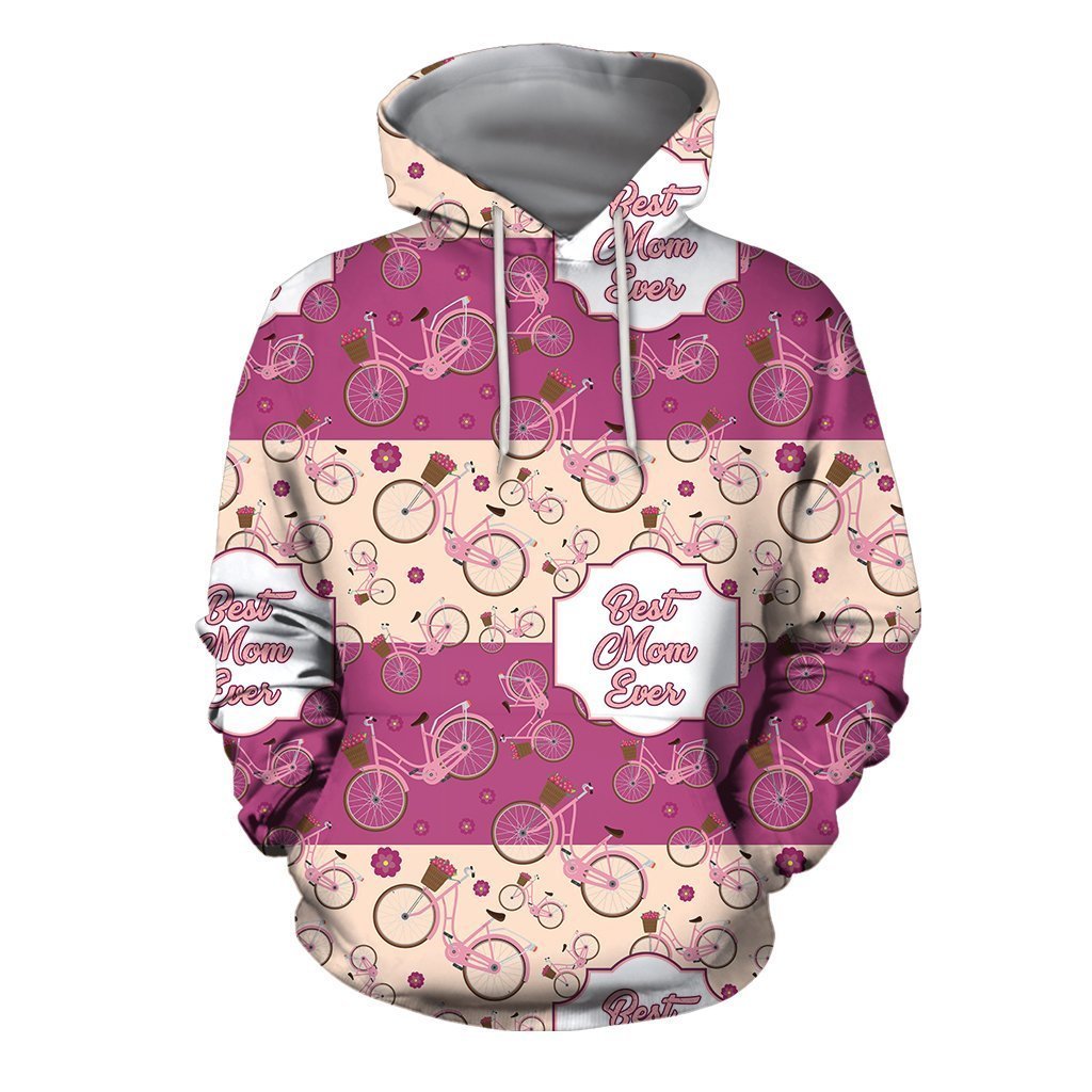 3D All Over Best Mother Ever Hoodie-Apparel-Khanh Arts-Hoodie-S-Vibe Cosy™