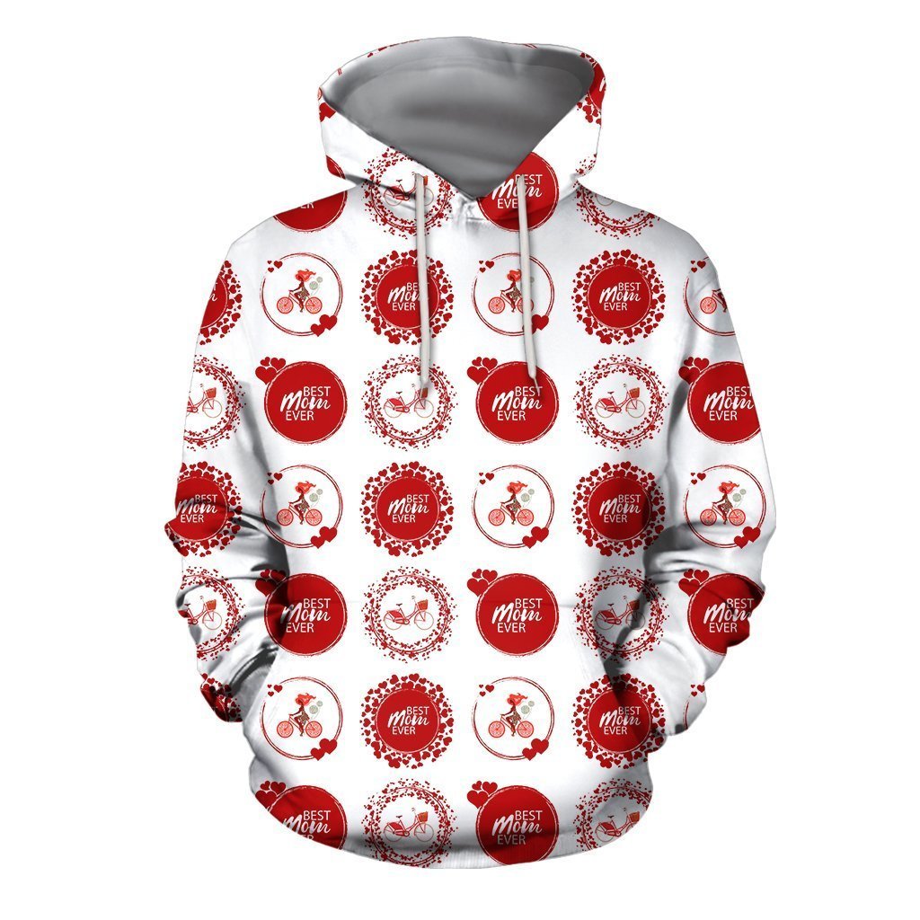 3D All Over Best Mom Ever Hoodie-Apparel-Khanh Arts-Hoodie-S-Vibe Cosy™