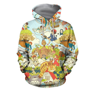 3D All Over Print Anime Japan Hoodie-Apparel-Khanh Arts-Hoodie-S-Vibe Cosy™