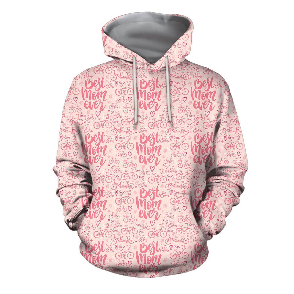 3D All Over Best Mom Ever Hoodie-Apparel-Khanh Arts-Hoodie-S-Vibe Cosy™