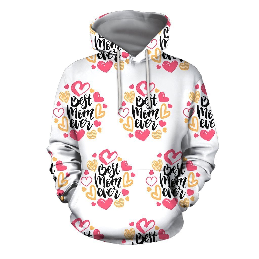 3D All Over Best I Love Mom Hoodie-Apparel-Khanh Arts-Hoodie-S-Vibe Cosy™