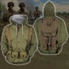 3D All Over Printed U.S. WWII Soldier Shirts-Apparel-HP Arts-Hoodie-S-Vibe Cosy™
