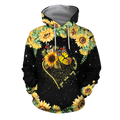 You Are My Sunshine Butterfly Hoodie Dress Women JJW25082004