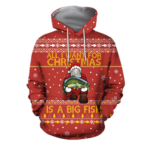 All I Want For Christmas is a Big Fish HC10102JJ - Amaze Style™-Apparel