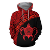 American Samoa Polynesian Hoodie - Red-Apparel-Phaethon-Hoodie-S-Vibe Cosy™