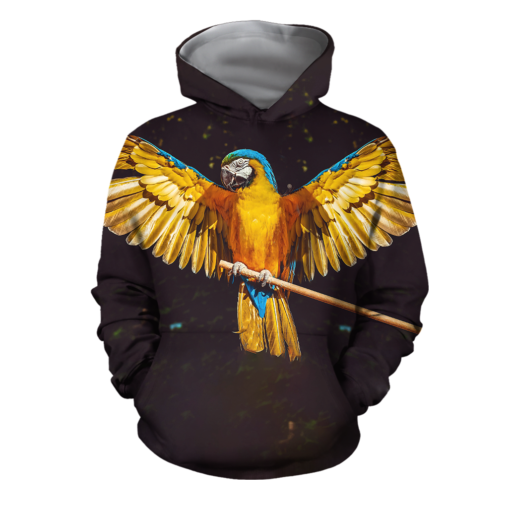 3D All Over Print Parrots Wings Hoodie-Apparel-PHL-Hoodie-S-Vibe Cosy™