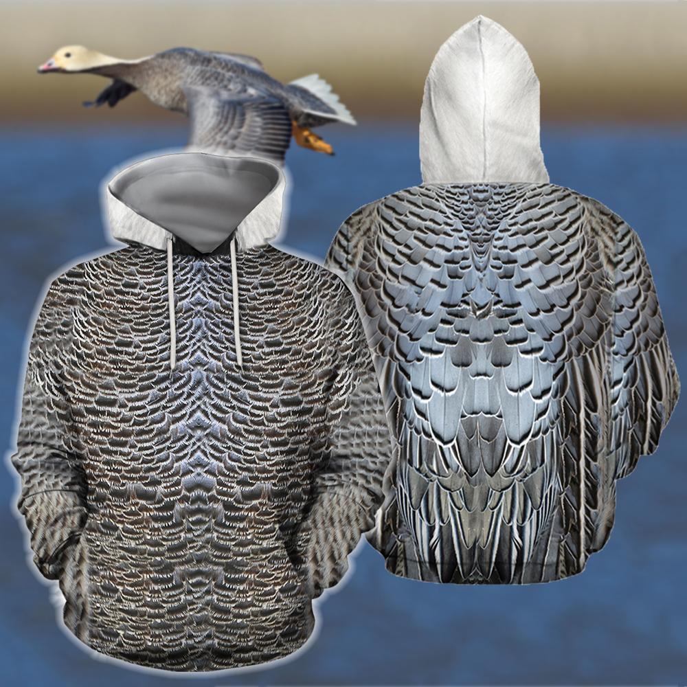 3D All Over Printed Royal Goose Shirts-Apparel-HP Arts-Hoodie-S-Vibe Cosy™
