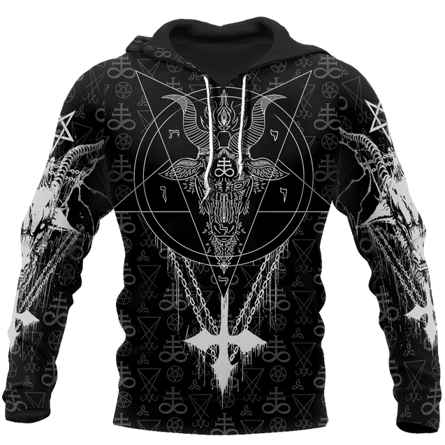 Satanic 3D All Over Printed Hoodie MP856CHV