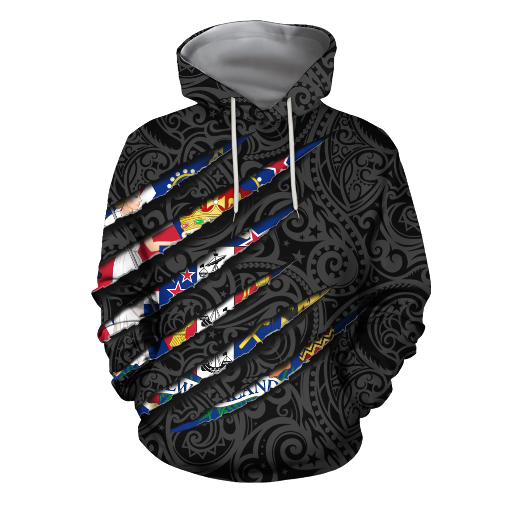 New Zealand All Over Hoodie - Scratch Style HC2801-Apparel-Huyencass-Hoodie-S-Vibe Cosy™