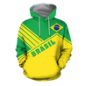 Brasil Coat Of Arms Hoodie - Mount Style-Apparel-Phaethon-Hoodie-S-Vibe Cosy™