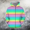 Rainbow Pastel Hoodie-Apparel-GP Art-Zipped Hoodie-S-Vibe Cosy™