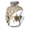 American Samoa Polynesian Hoodie - Golden & White H10-Apparel-Phaethon-Hoodie-S-Vibe Cosy™