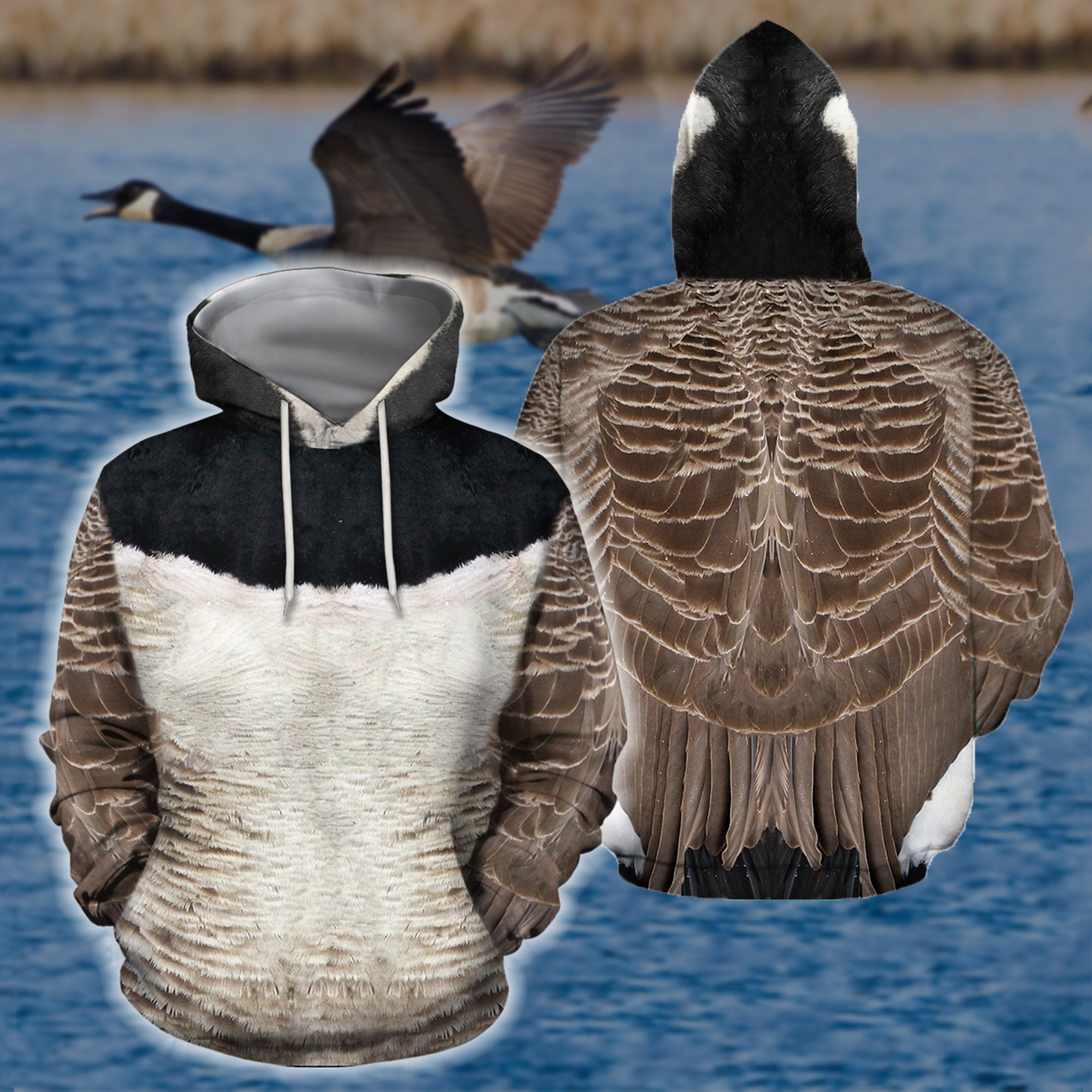 3D All Over Printed Goose Shirts-Apparel-HP Arts-Hoodie-S-Vibe Cosy™