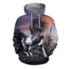 3D All Over Printed Horse Shirts and Shorts-Horse-HP Arts-Hoodie-XS-Vibe Cosy™