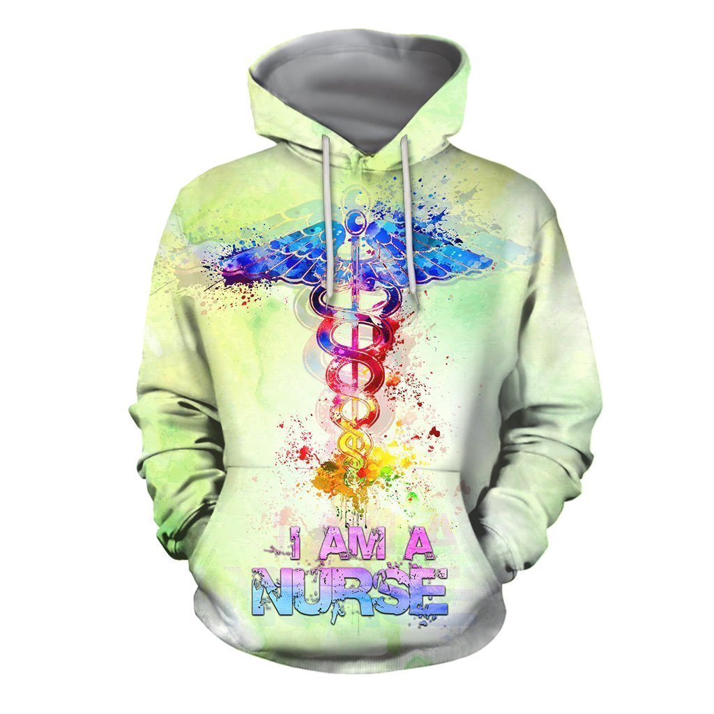 3D All Over Printed Nurse Tops-Apparel-HP Arts-Hoodie-S-Vibe Cosy™