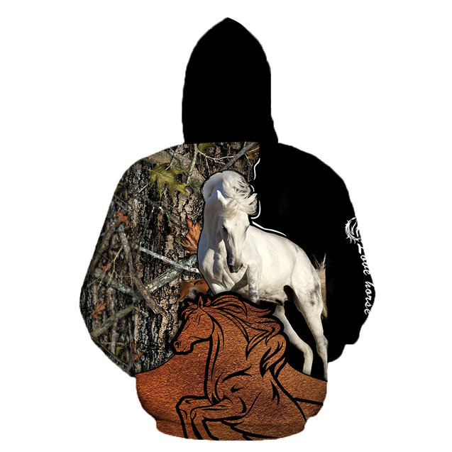 Beautiful Horse Shirt Muddy Design - Winter Set for Men and Women JJ101202-Apparel-NNK-Hoodie-S-Vibe Cosy™