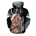Beautiful Horse Shirt - Winter Set for Men and Women JJ101201-Apparel-NNK-Hoodie-S-Vibe Cosy™