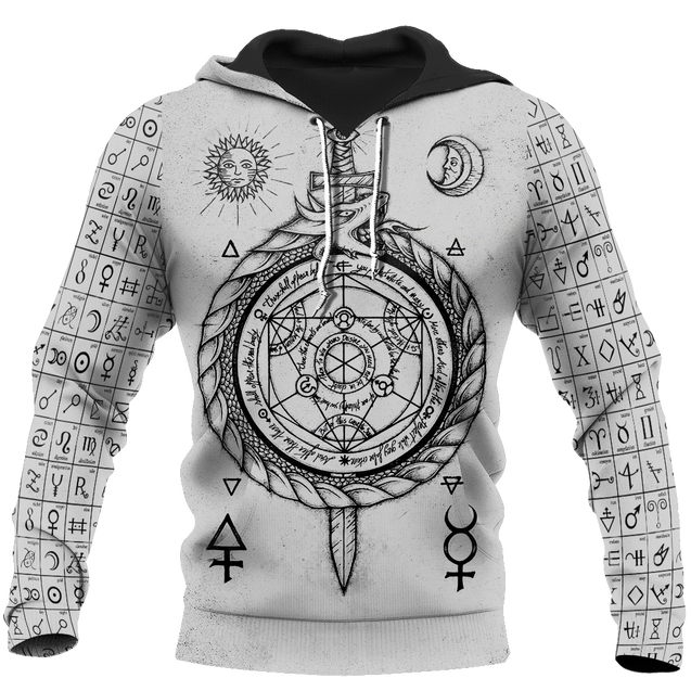 Alchemy 3D All Over Printed Shirts Hoodie JJ030102CHV