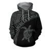 American Samoa Polynesian Hoodie -Gray-Apparel-Phaethon-Hoodie-S-Vibe Cosy™