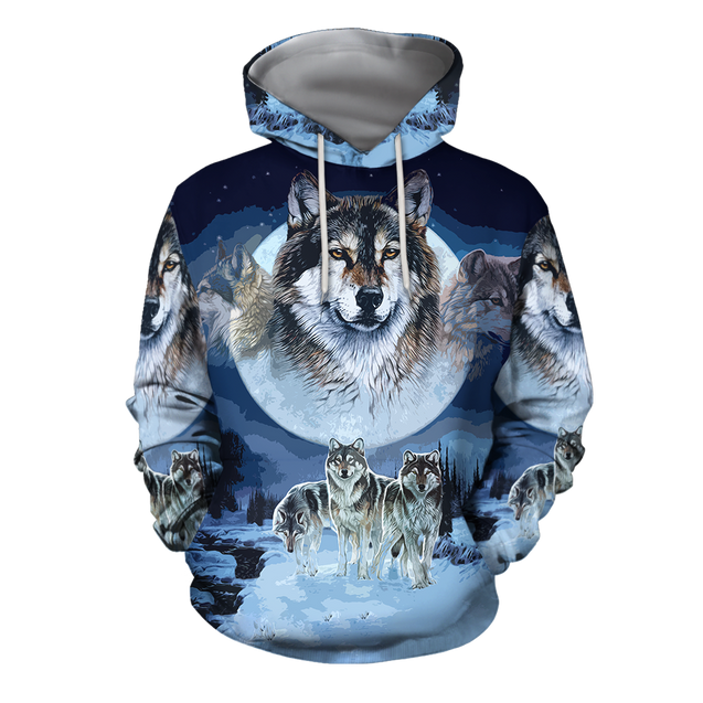 Native Wolf 3D Hoodie MP889-Apparel-MP-Hoodie-S-Vibe Cosy™