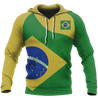 Brasil Flag Curve Concept Pullover Hoodie-Apparel-Phaethon-Hoodie-S-Vibe Cosy™