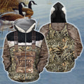 3D All Over Printed Goose Hunting Camo Outfit Cover-Apparel-HP Arts-Zipped Hoodie-S-Vibe Cosy™