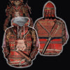 3D All Over Printed Samurai Hoodie-Apparel-HP Arts-Hoodie-S-Vibe Cosy™