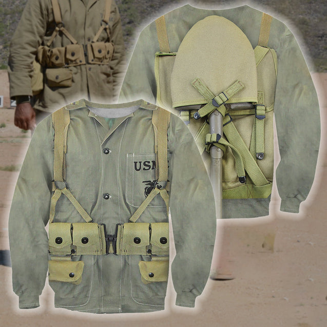 3D All Over Printed US Marine Corps-Apparel-HP Arts-Sweat Shirt-S-Vibe Cosy™