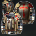 3D All Over Printed Templar Tops-Apparel-HP Arts-Sweat Shirt-S-Vibe Cosy™