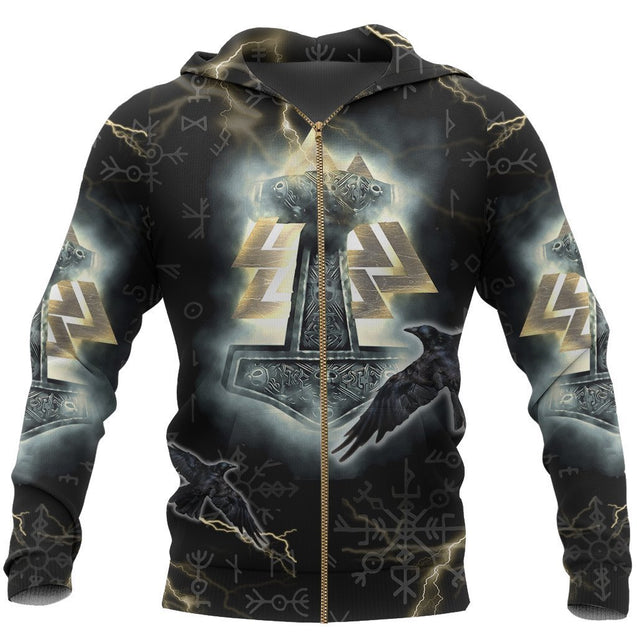 Mjölnir Pullover-Apparel-HP Arts-Hoodie-S-Vibe Cosy™