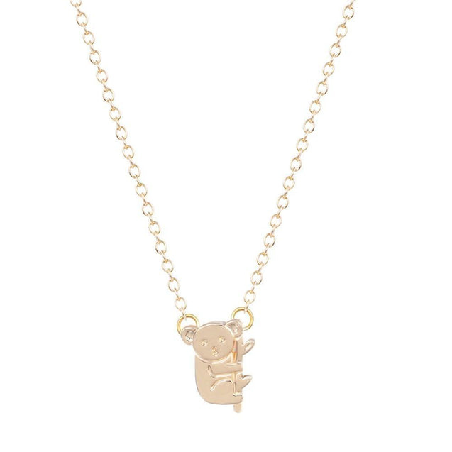 Australian Koala Bear Charm Necklace Pendant Collares Minimalist Jewelry Gift Necklace For Girls And Women TH7-ACCESSORIES-HP Arts-Gold-color-Vibe Cosy™