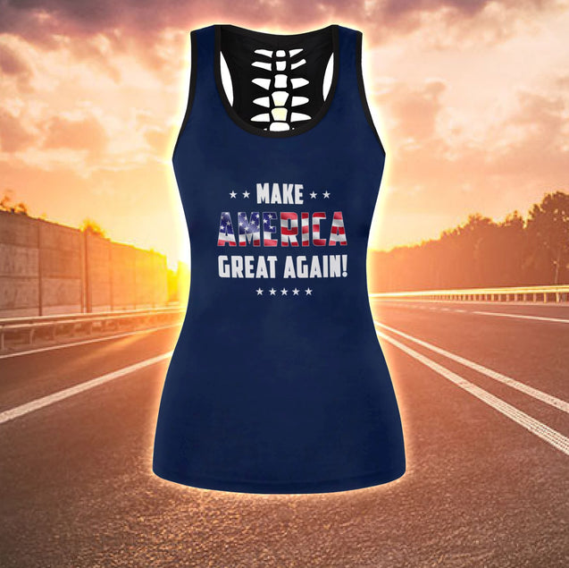 Make America Great Again Combo (Legging+Tank) for women TR3007201-Apparel-Huyencass-No Legging-S-Vibe Cosy™