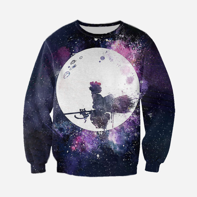 3D All Over Print Studio Ghibli Hoodie-Apparel-HD09-Sweat Shirt-S-Vibe Cosy™