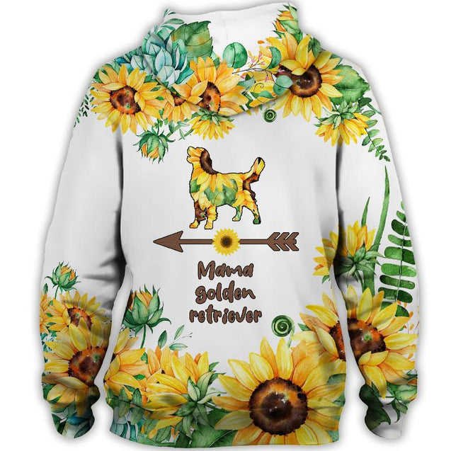 Golden Retriever Mama - Mother's Day Gift 3D Unisex Shirt