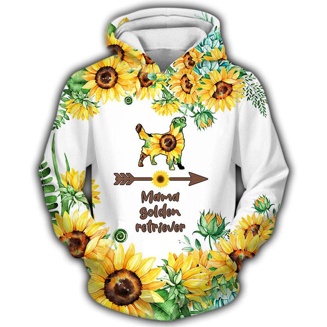 Golden Retriever Mama - Mother's Day Gift 3D Unisex Shirt