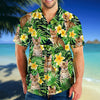 Bengal tropical wild flowers hawaii shirt HG7803