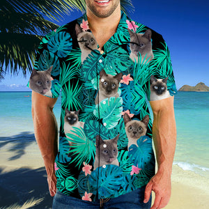 Tropical siamese hawaii shirt HG7701-Apparel-HG-Hawaiian shirt-S-Vibe Cosy™