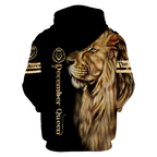 December Lion Queen 3D All Over Printed Shirt for Women