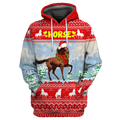 Horse Christmas 3D Shirt For Men And Women HHT16102007