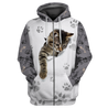 Baby Cat  3D All Over Printed shirt & short for men and women PL