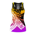 Amazing Polynesian Flower Legging & Tank top ML