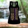 Fibromyalgia awareness leggings + hollow tank combo HAC070506-Apparel-HG-No legging-S-Vibe Cosy™