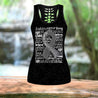 Brain cancer survivor ribbon legging + hollow tank combo HAC120503s2-Apparel-HG-No legging-S-Vibe Cosy™