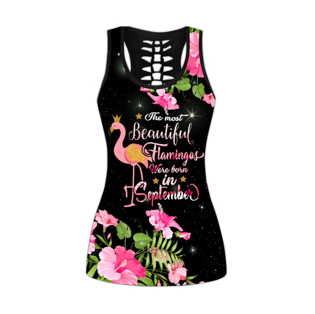 The Most Beautiful Flamingos Were Born In September Outfit For Women NTN08242003-MEI