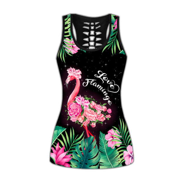 Flower Flamingo Combo Tank + Legging NTN09042004