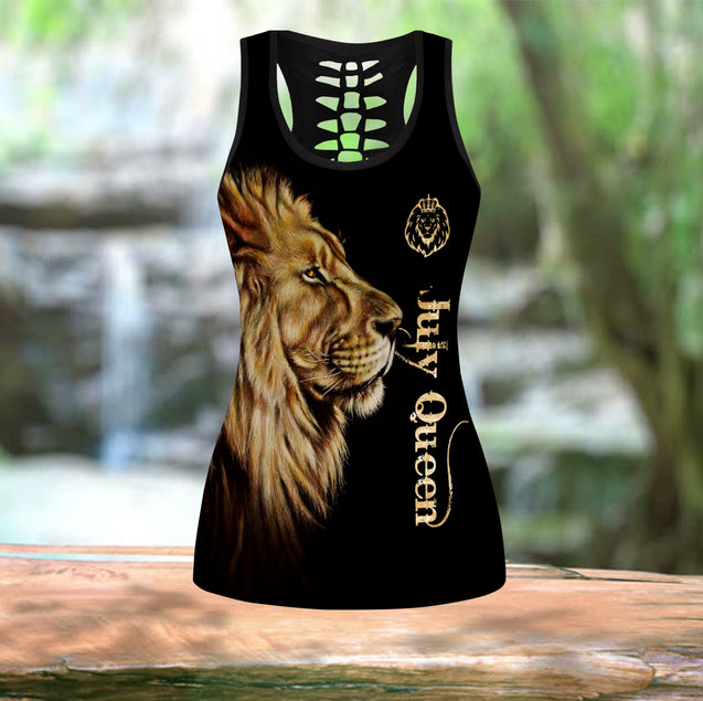 July Lion Queen 3D All Over Printed Shirt for Women