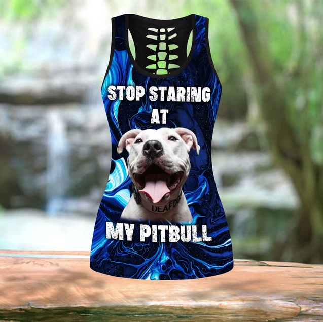 Pitbull legging + hollow tank combo HAC190805