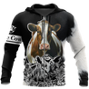 Cow 3d hoodie shirt for men and women DD11172004